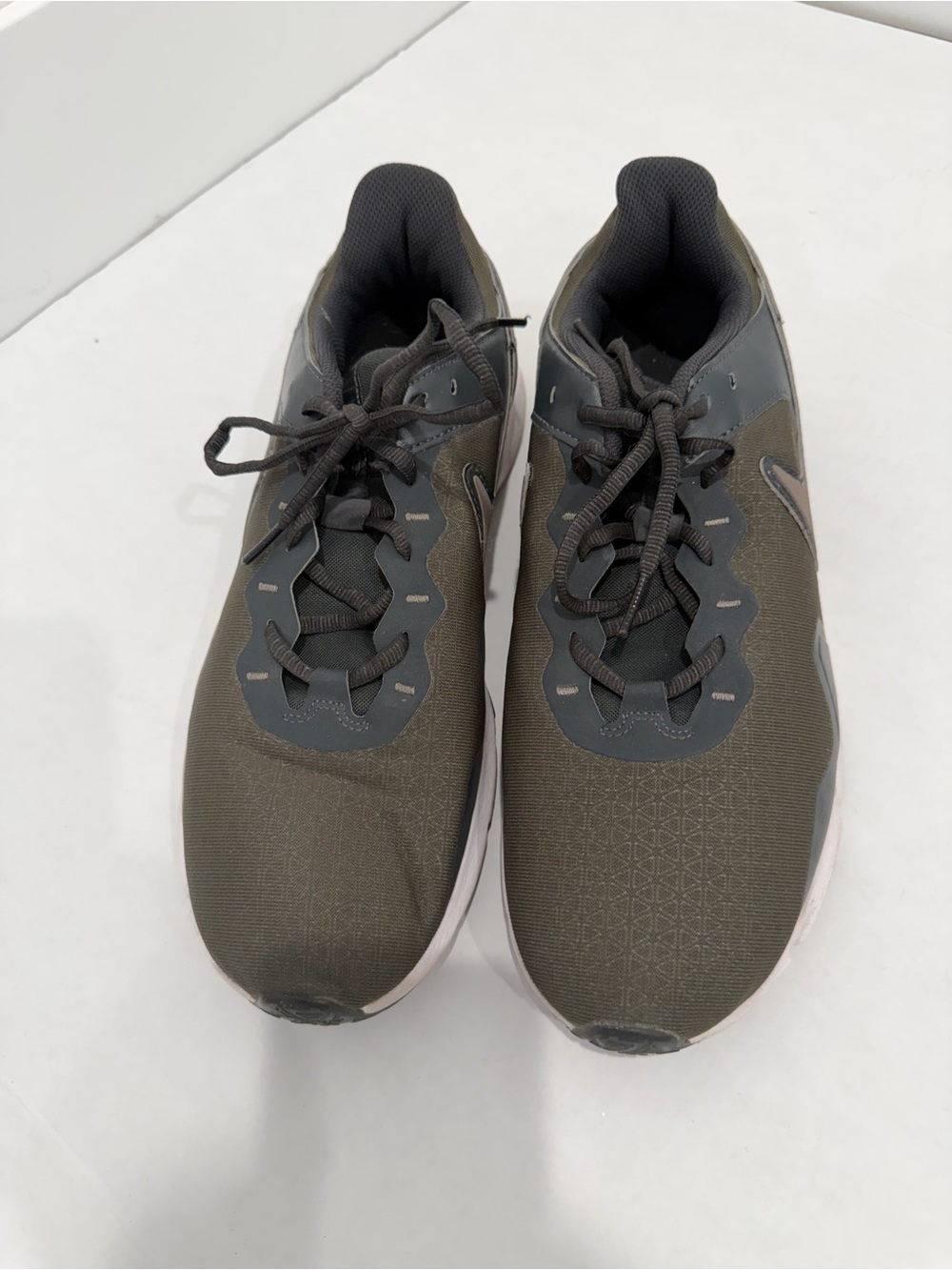 Nike Legend Essential 2 Men's 11.5 Cargo Olive/Charcoal Training Shoes